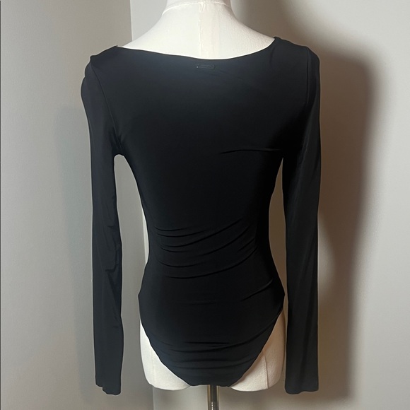 All Saints Black Long Sleeve Bodysuit - Picture 3 of 3